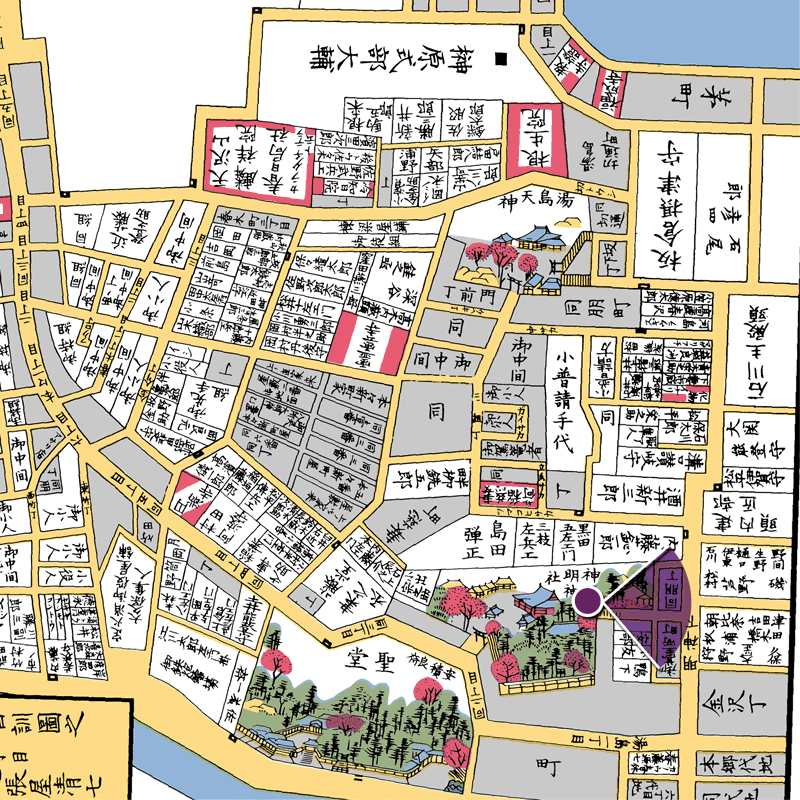 神田明神曙之景