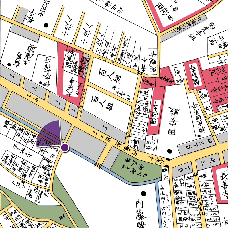 玉川堤の花