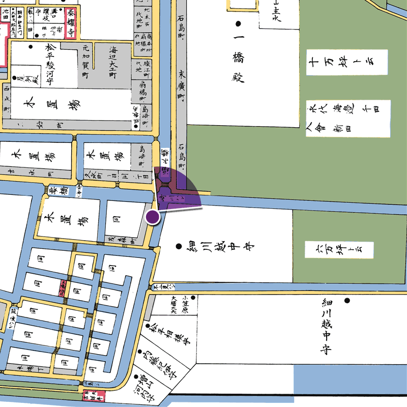 深川州崎十万坪